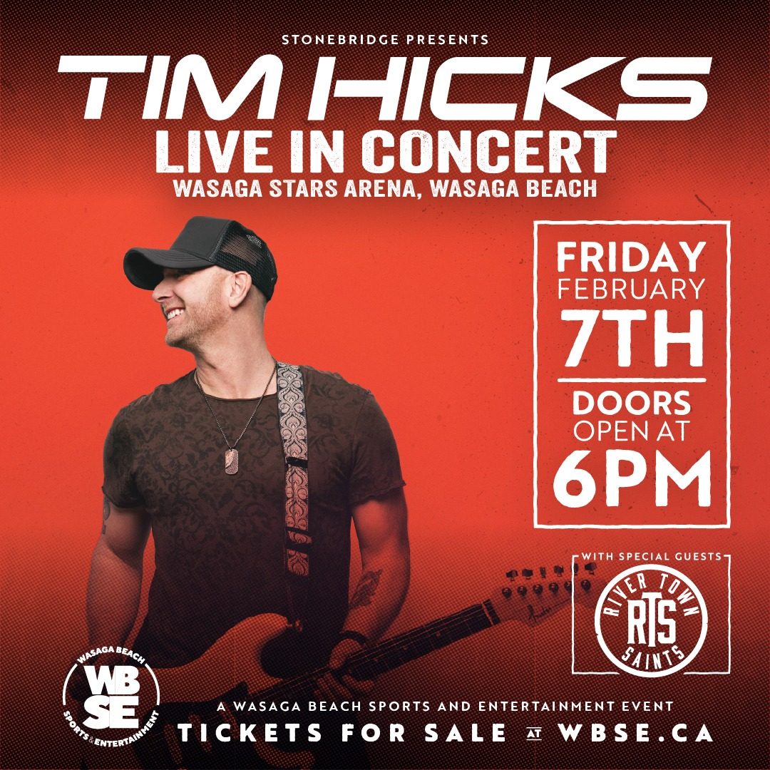 TIM HICKS RETURNS TO WASAGA BEACH